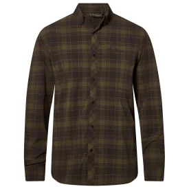 Koszula męska PINEWOOD InsectSafe Outdoor L/S D.Olive/D.Sandstone (5222)